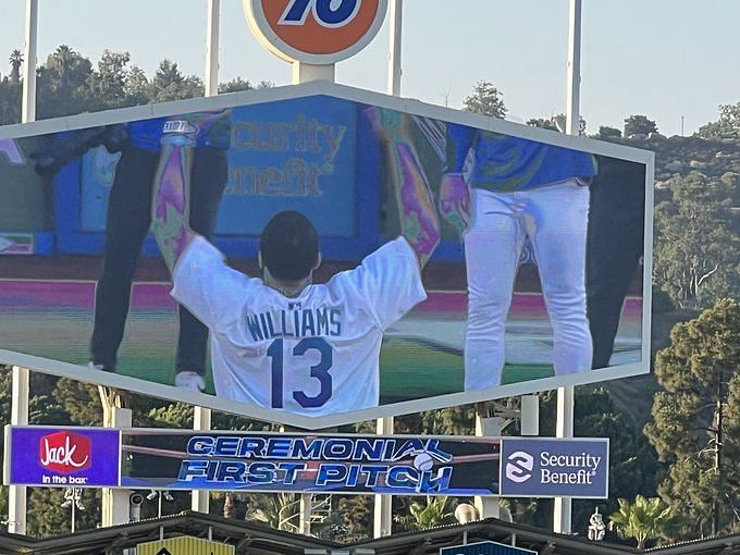 USC QB Caleb Williams featured on LA Dodgers bobblehead