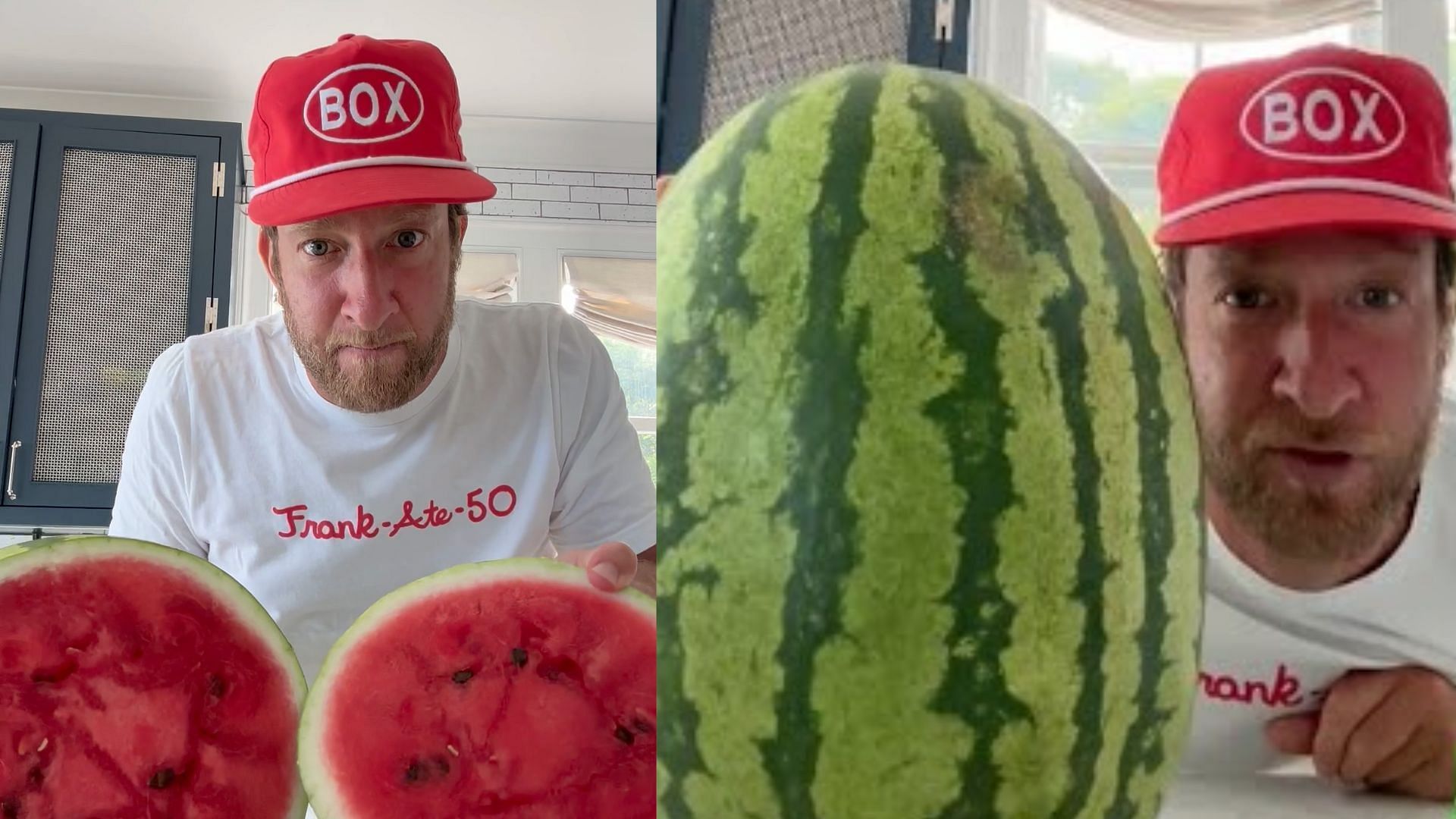 Smith County watermelon sends the internet into a frenzy  (Image via snip from Twitter/@stoolpresidente)