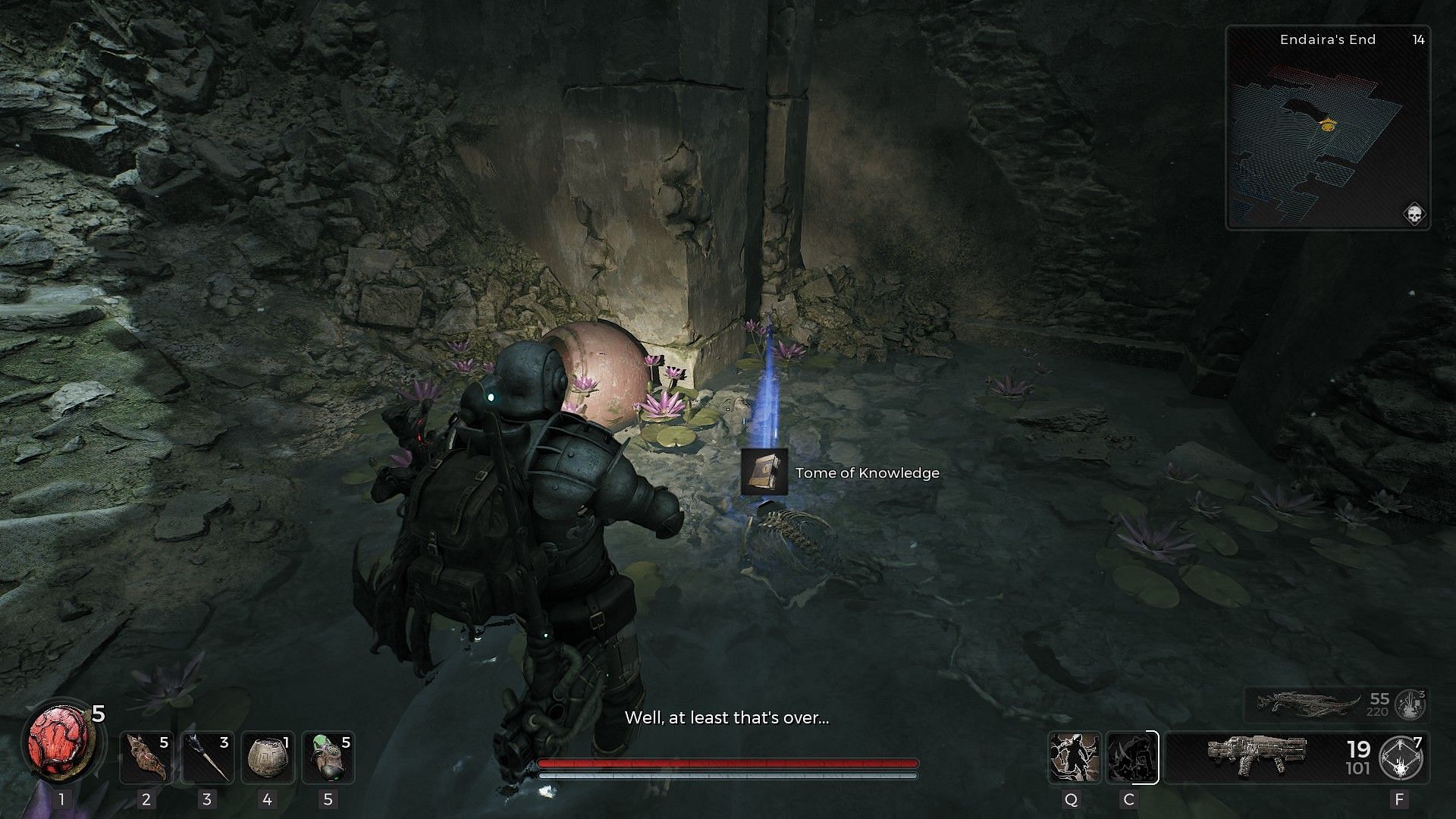 Trait point found lying around inside a Dungeon (Image via Gunfire Games)