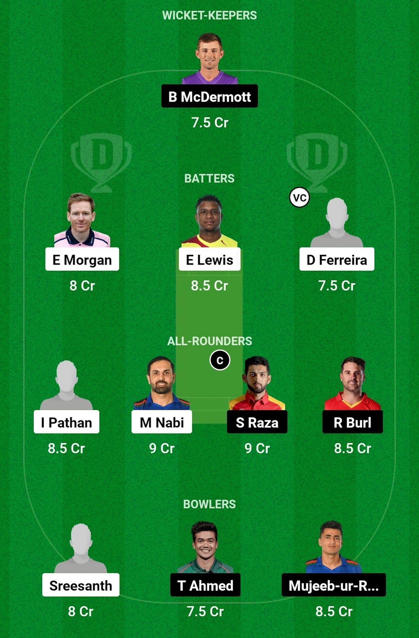 HH vs BB Dream11 Prediction, Match 1, Head-to-head Team