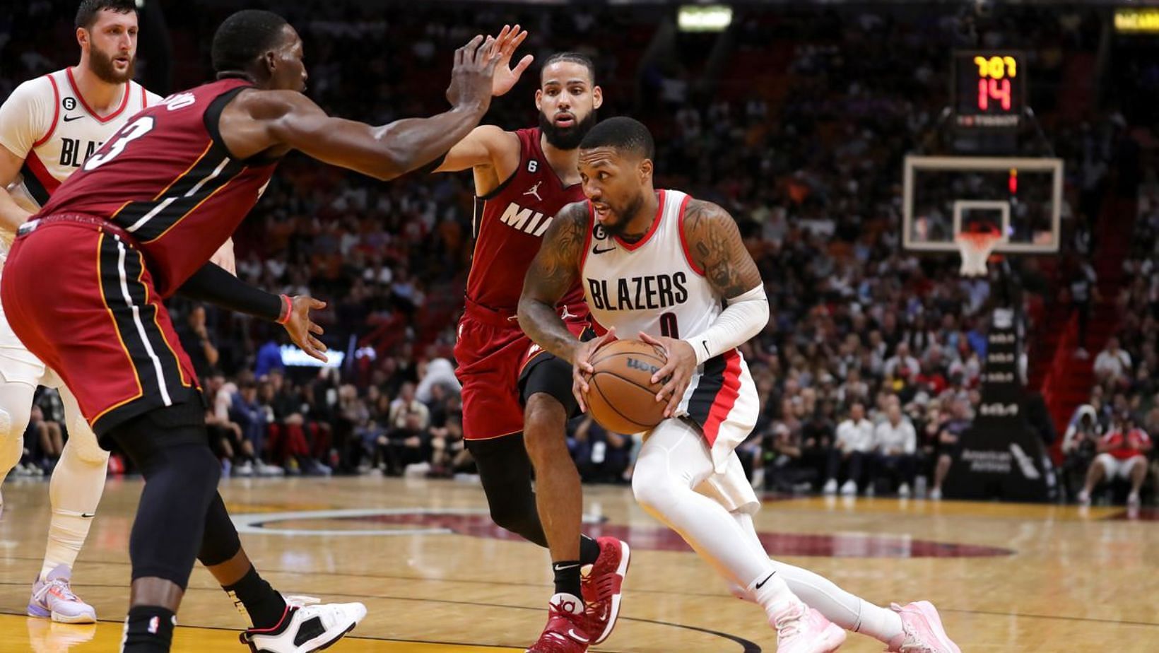 The Miami Heat are doing everything they can to bring Damian Lillard to South Beach.