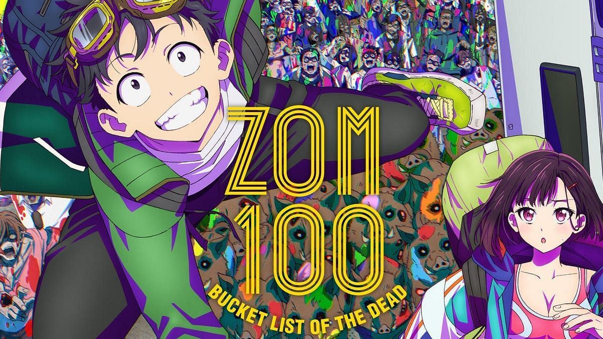 Zom 100: Bucket List of the Dead poster  (Image via Shogakukan)