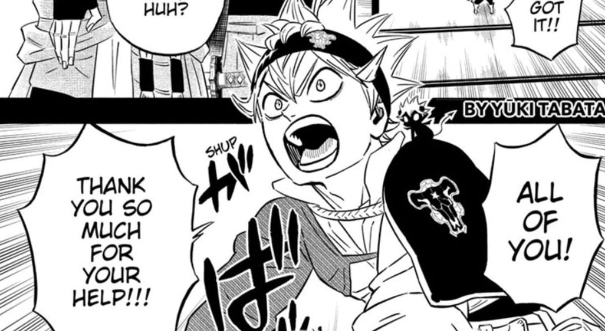 Black Clover chapter 366: Asta shows his new powers as a Yami-family