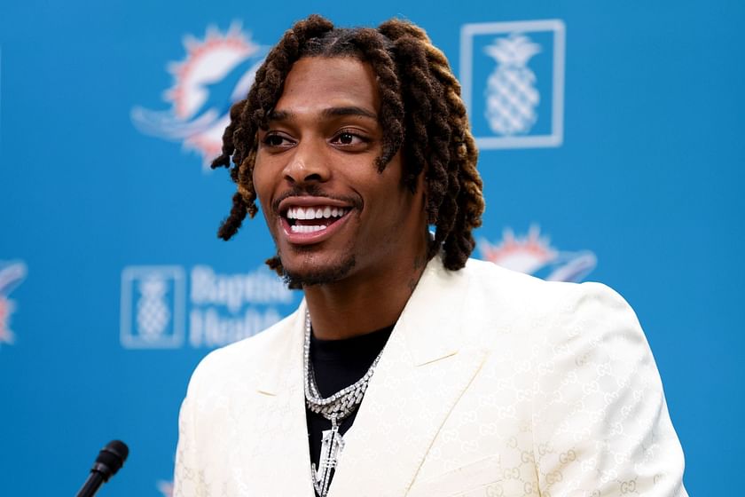 Miami Dolphins introduce new cornerback Jalen Ramsey