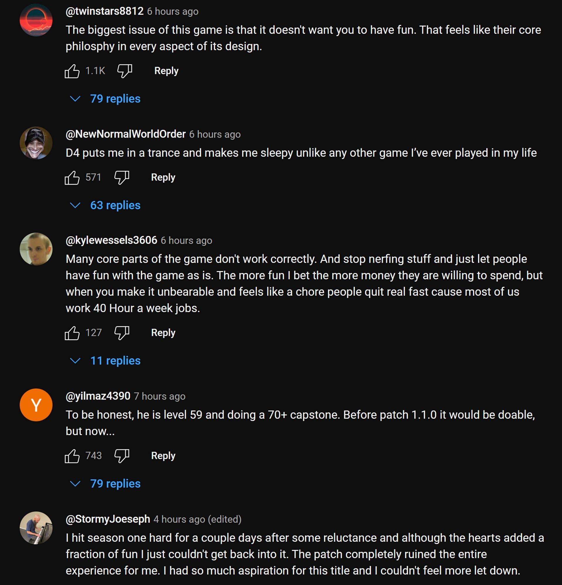 Fans in the YouTube comments section share their thoughts on the streamer&#039;s clip (Image via Asmongold Clips/YouTube)