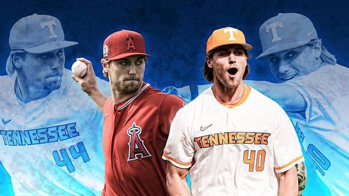 L.A. Angels pick Tennessee pitcher Zach Joyce — Ben Joyce's twin brother —  in 2023 MLB Draft