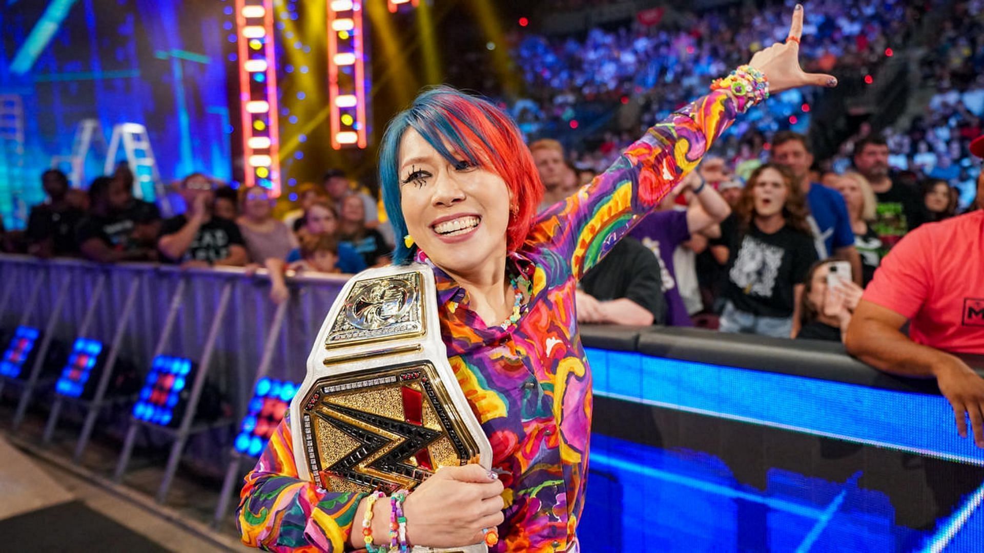 Asuka is the current WWE Womens Champion