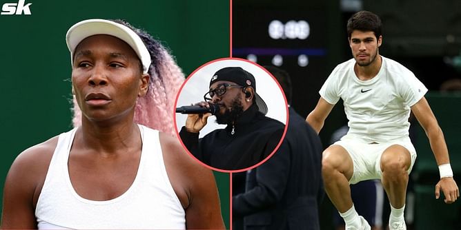 "Is Wimbledon quoting Kendrick Lamar now?" - Venus Williams spots hip-hop reference in SW19's dedication to Carlos Alcaraz