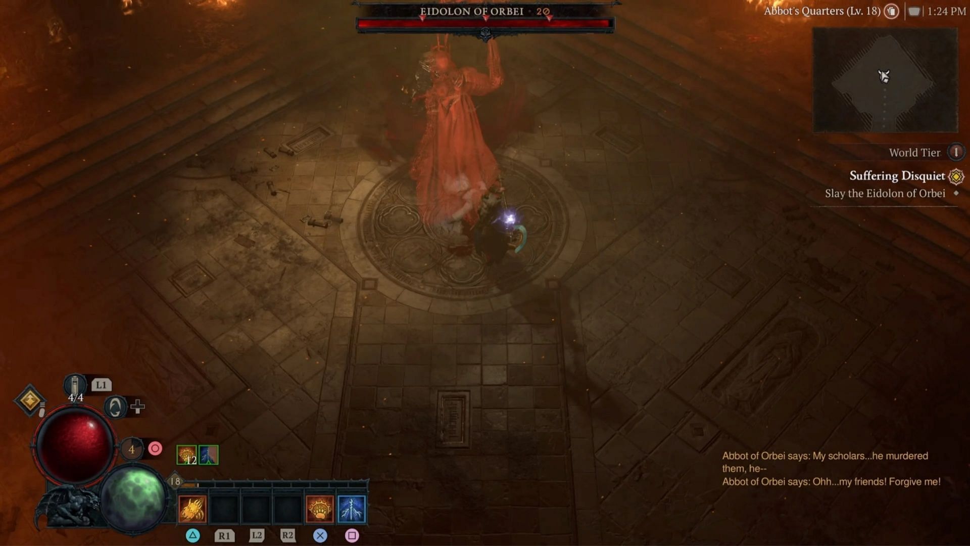 Eidolon of Orbei in Diablo (Image via Blizzard Entertainment)