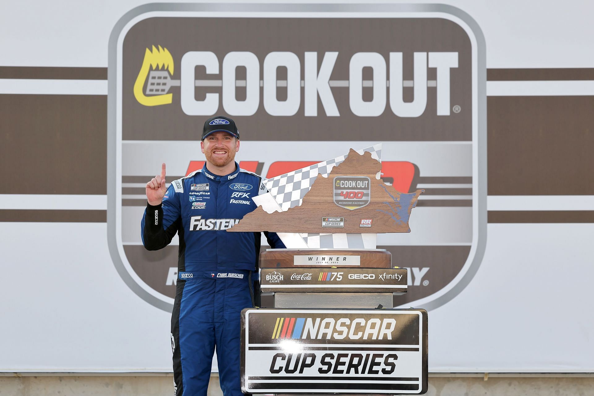 “I Had A Good Feeling About It”: Chris Buescher Scores His First NASCAR ...