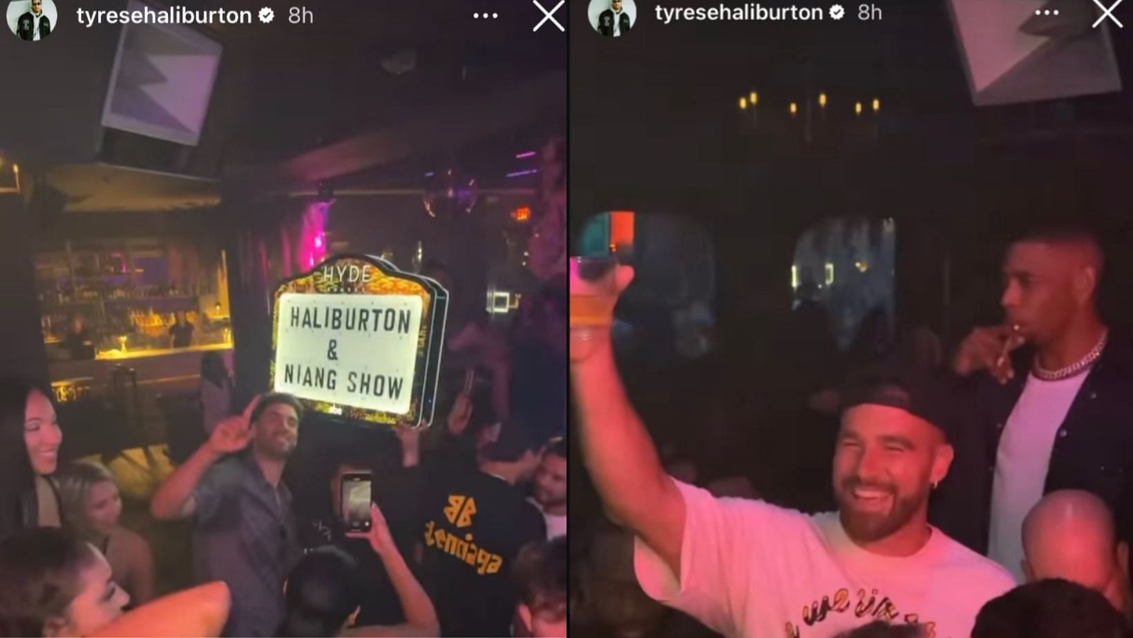 Kansas City Chiefs superstar tight end Travis Kelce toasted Tyrese Haliburton and Georges Niang after getting huge contracts hours after NBA free agency opened.