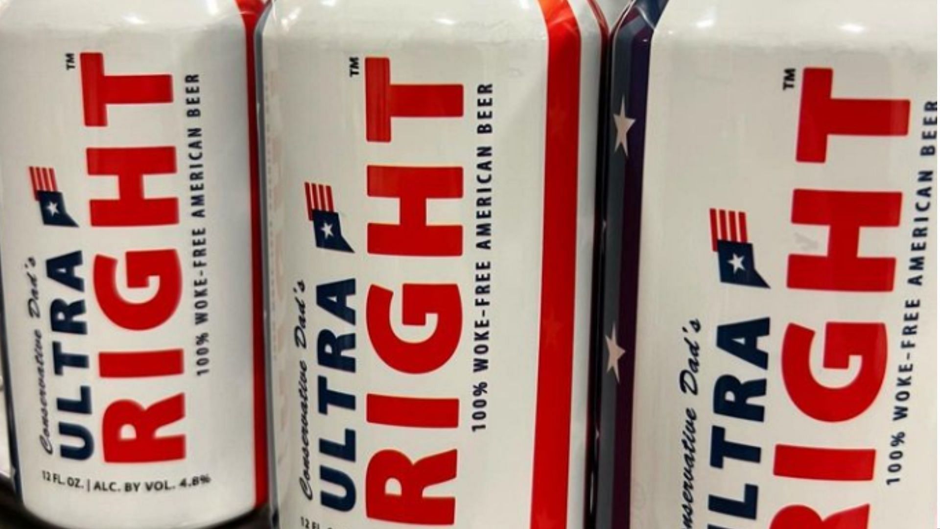 Ultra Right beer is a 100 % woke-free American beer. (Image via Instagram/msethweathers)