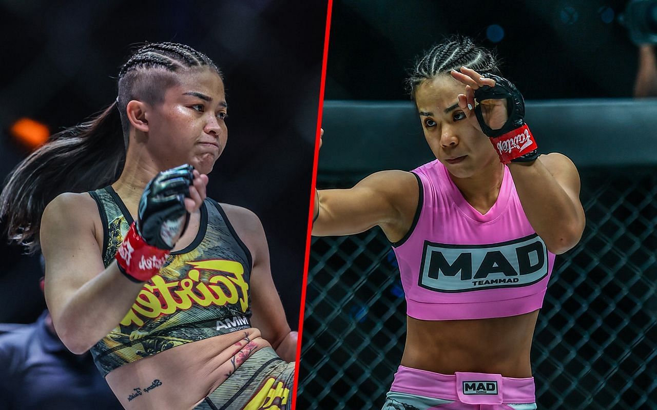 Stamp Fairtex and Ham Seo Hee - Photo by ONE Championship