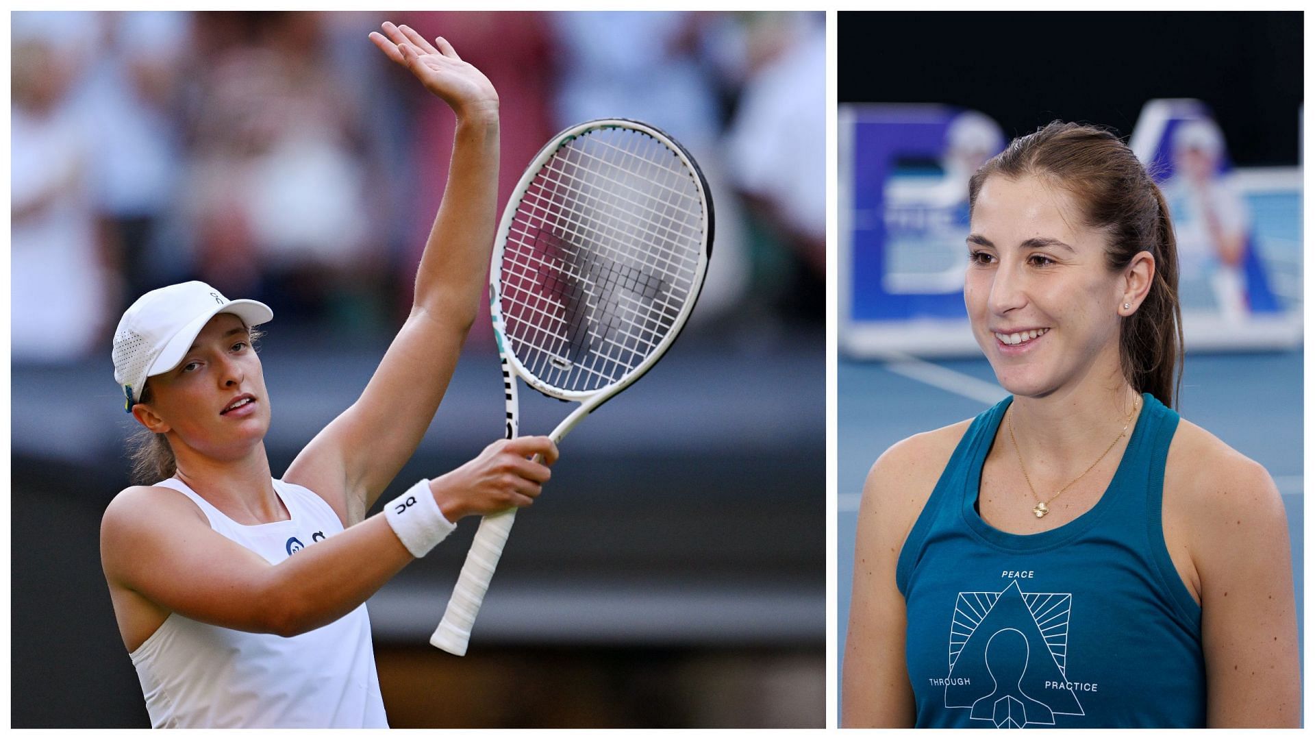 Belinda Bencic lavished Iga Swiatek with high praise ahead of their Wimbledon 2023 clash.
