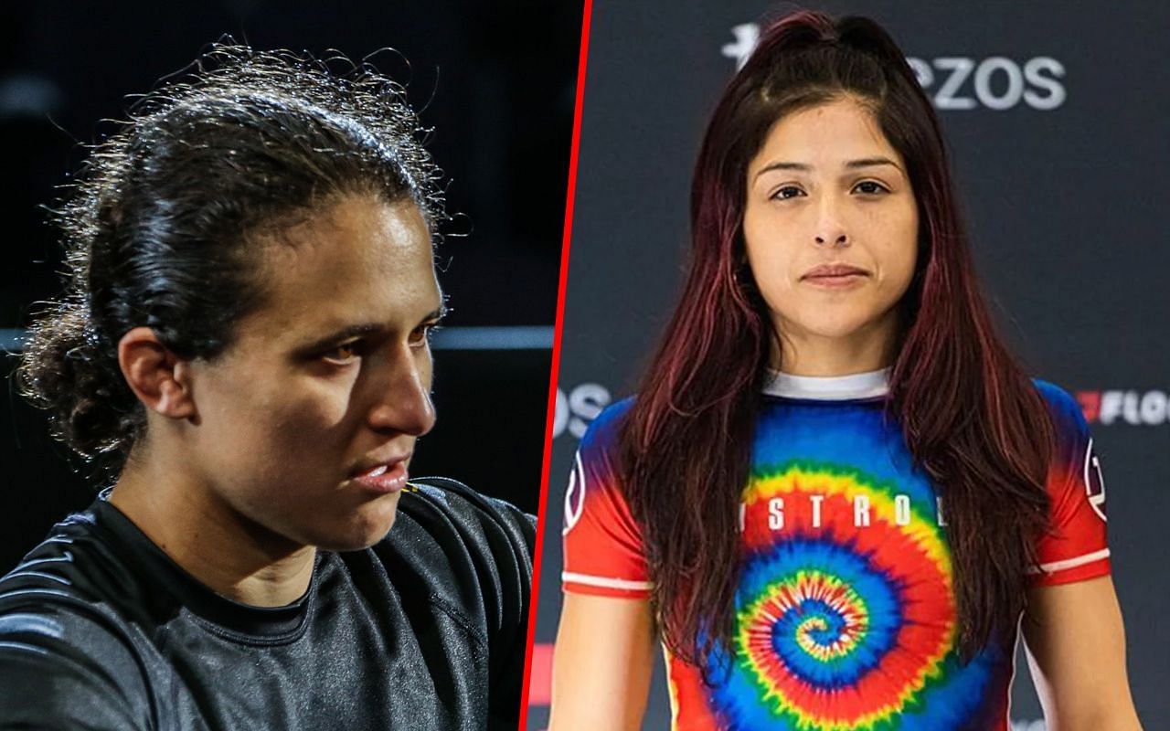 Tammi Musumeci (Left) faces Amanda Alequin (Right) at ONE Fight Night 12