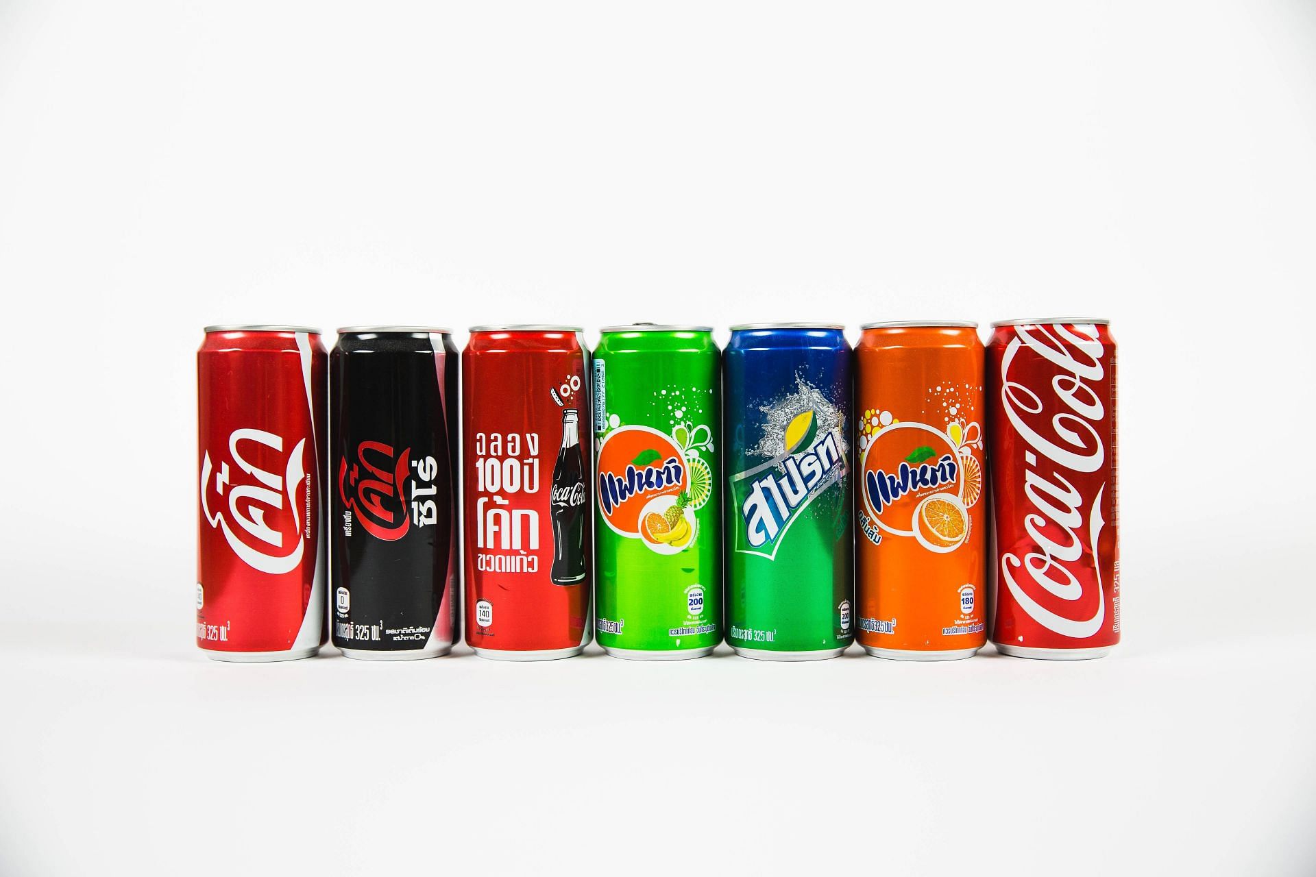 Sugary soda drinks (Image via Unsplash/Jonny Caspari)