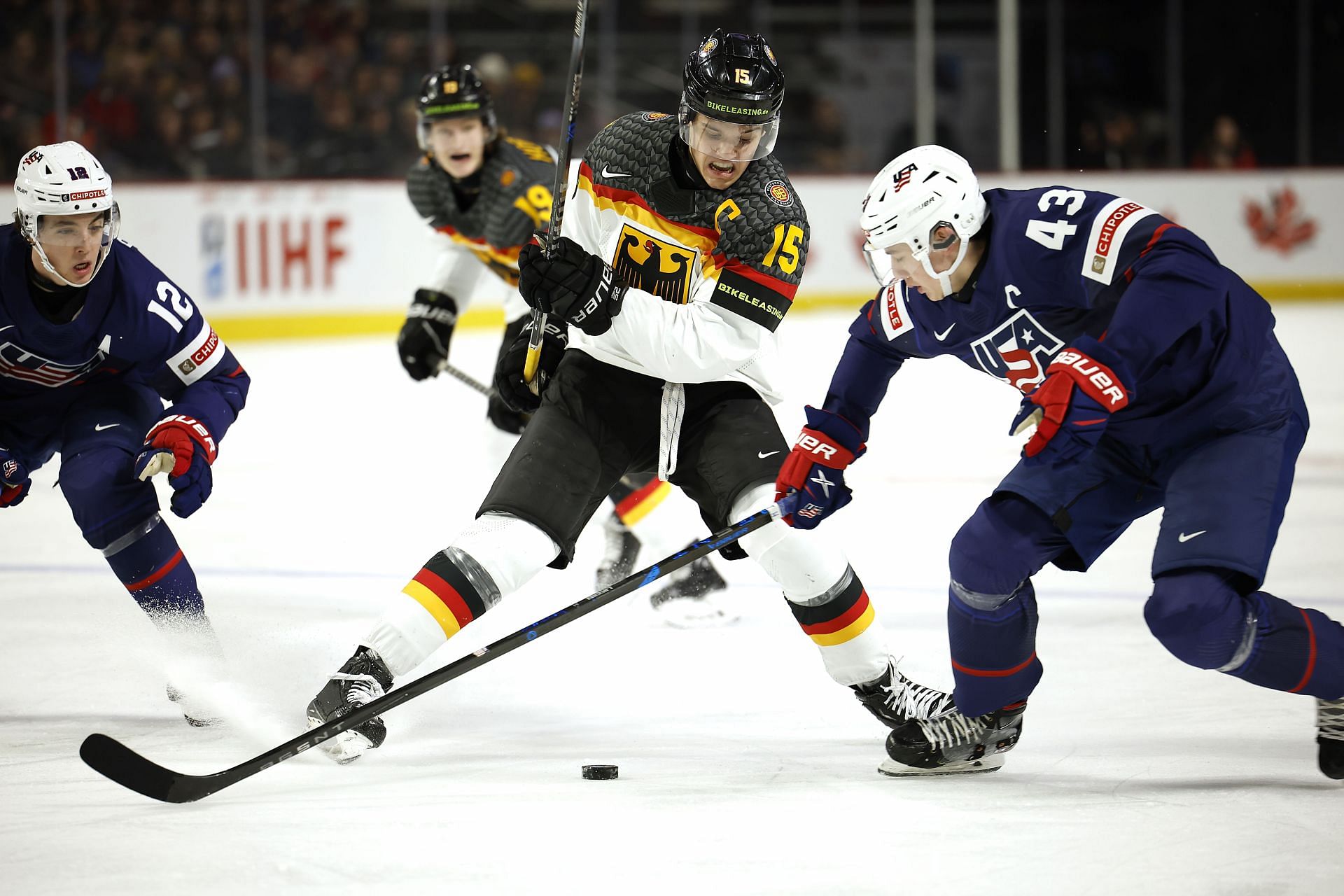 United States v Germany: Quarterfinals - 2023 IIHF World Junior Championship