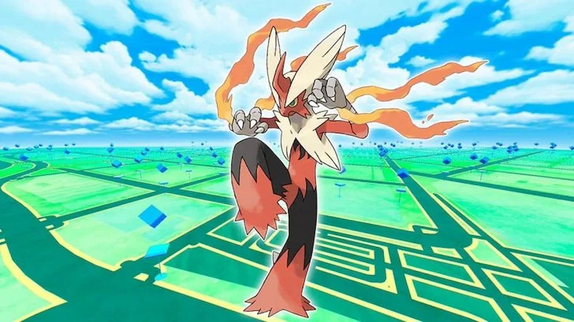 Mega Blaziken - The Blaze Pokemon (Image via Niantic)