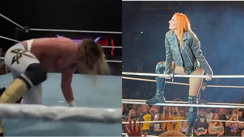 Becky Lynch Helps Seth Rollins, WWE Live Event Match