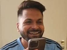 [Watch] "Khushi raho hamar babu" - Mukesh Kumar's mother reacts to his debut in IND vs WI 2nd Test