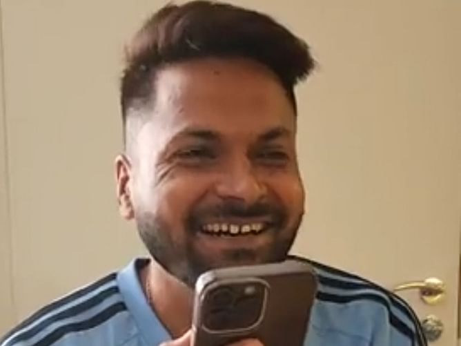 [Watch] "Khushi raho hamar babu" - Mukesh Kumar's mother reacts to his debut in IND vs WI 2nd Test