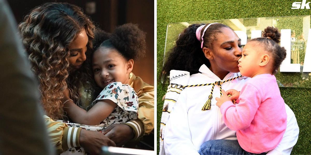 We know how to focus" - Serena Williams and daughter Olympia show off their  chef skills and matching aprons in cooking class