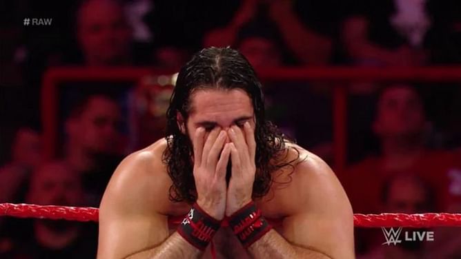 Seth Rollins busted open in title match against 4-time champion at WWE SuperShow