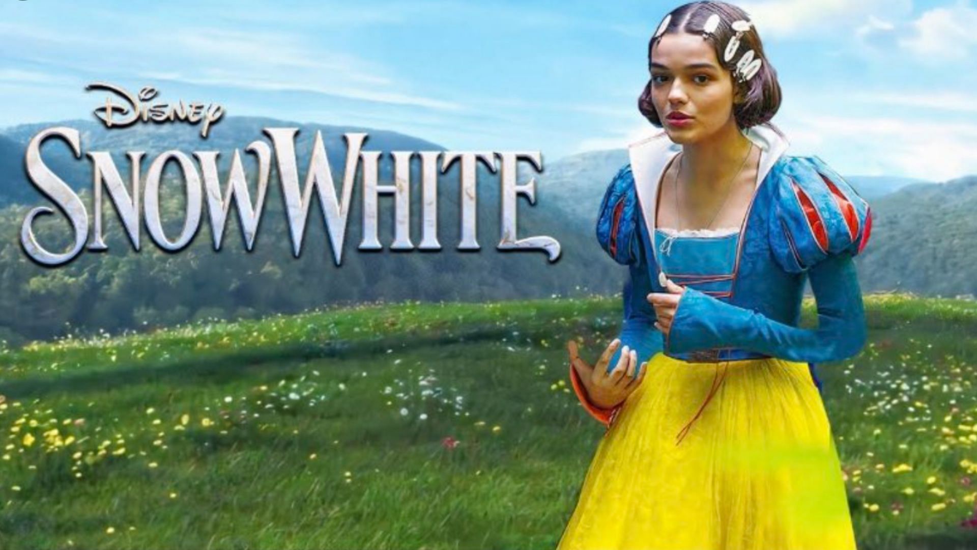 Rachel Zegler plays the titular role in 2024 musical adaptation &quot;Snow White.&quot; (Image via Twitter/Mencken