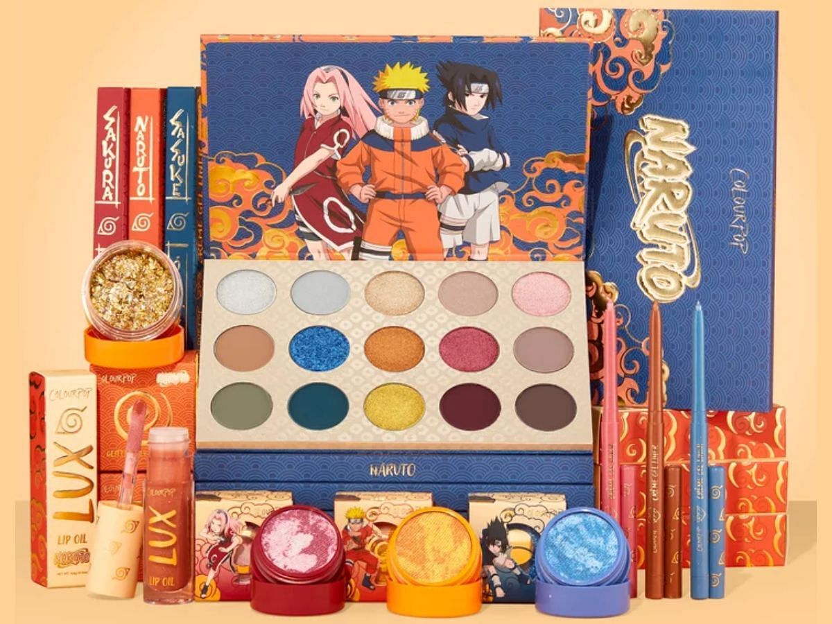 Naruto x ColourPop Cosmetics Collection