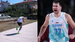 Luka Doncic shows off new training regimen in his daily workout update ahead of Slovenia's FIBA World Cup campaign