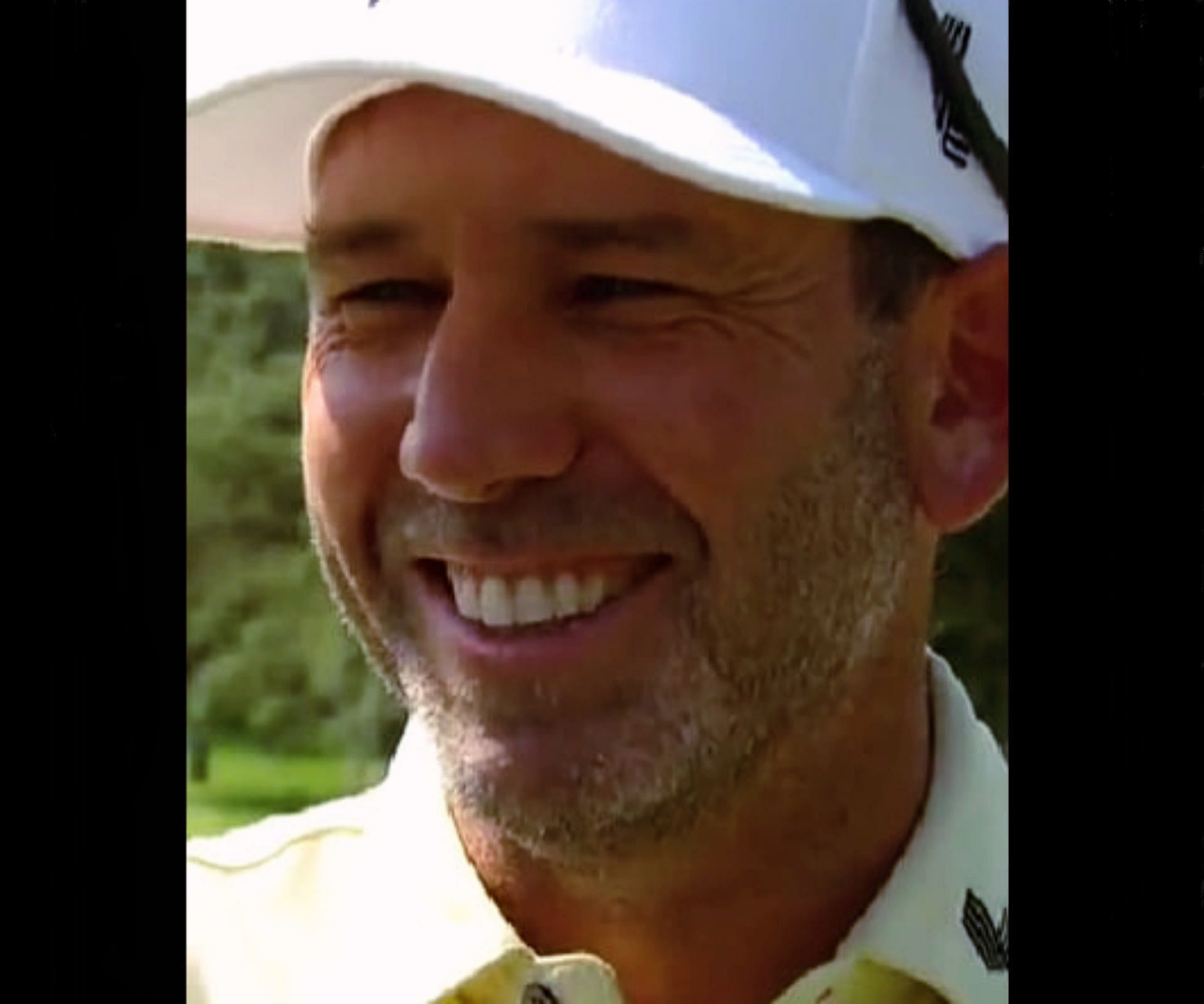 Sergio Garcia was happy with his performance today at Andalucia (Image via Twitter @livgolf_league).