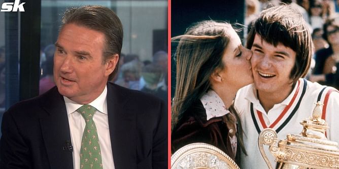 "Running away from photographers and ducking behind cars" When Jimmy Connors recalled dodging the media with 17-year-old Chris Evert at Wimbledon