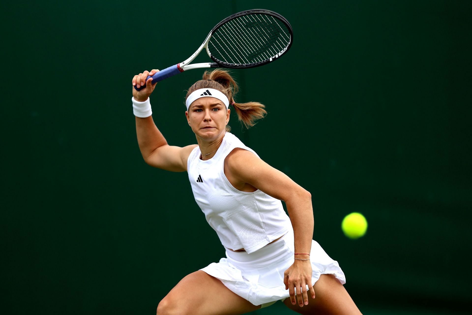 Karolina Muchova in Wimbledon 2023