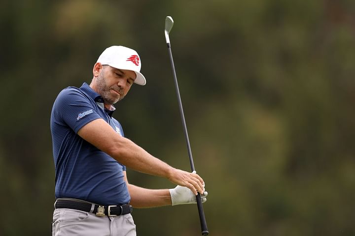 Why is Sergio Garcia missing the Open Championship 2023?