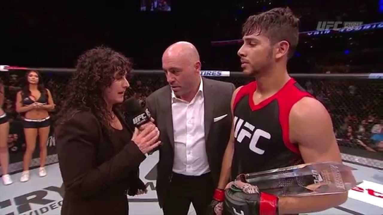 UFC 180: Yair Rodriguez wins The Ultimate Fighter: Latin America 1 [Image Credit: youtube.com/@ufc]