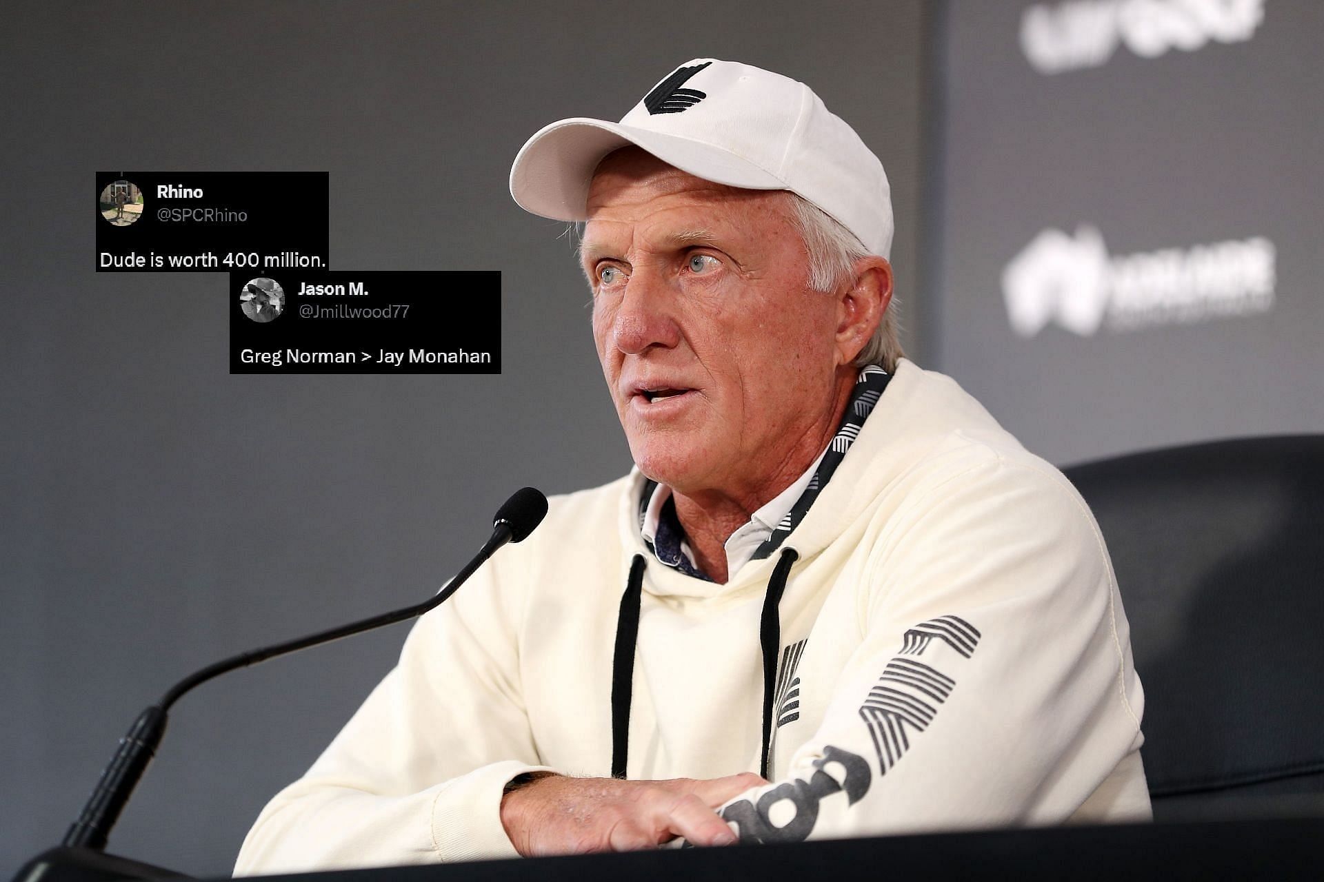 PGA Tour proposed to remove Greg Norman from the position of LIV Golf Ceo