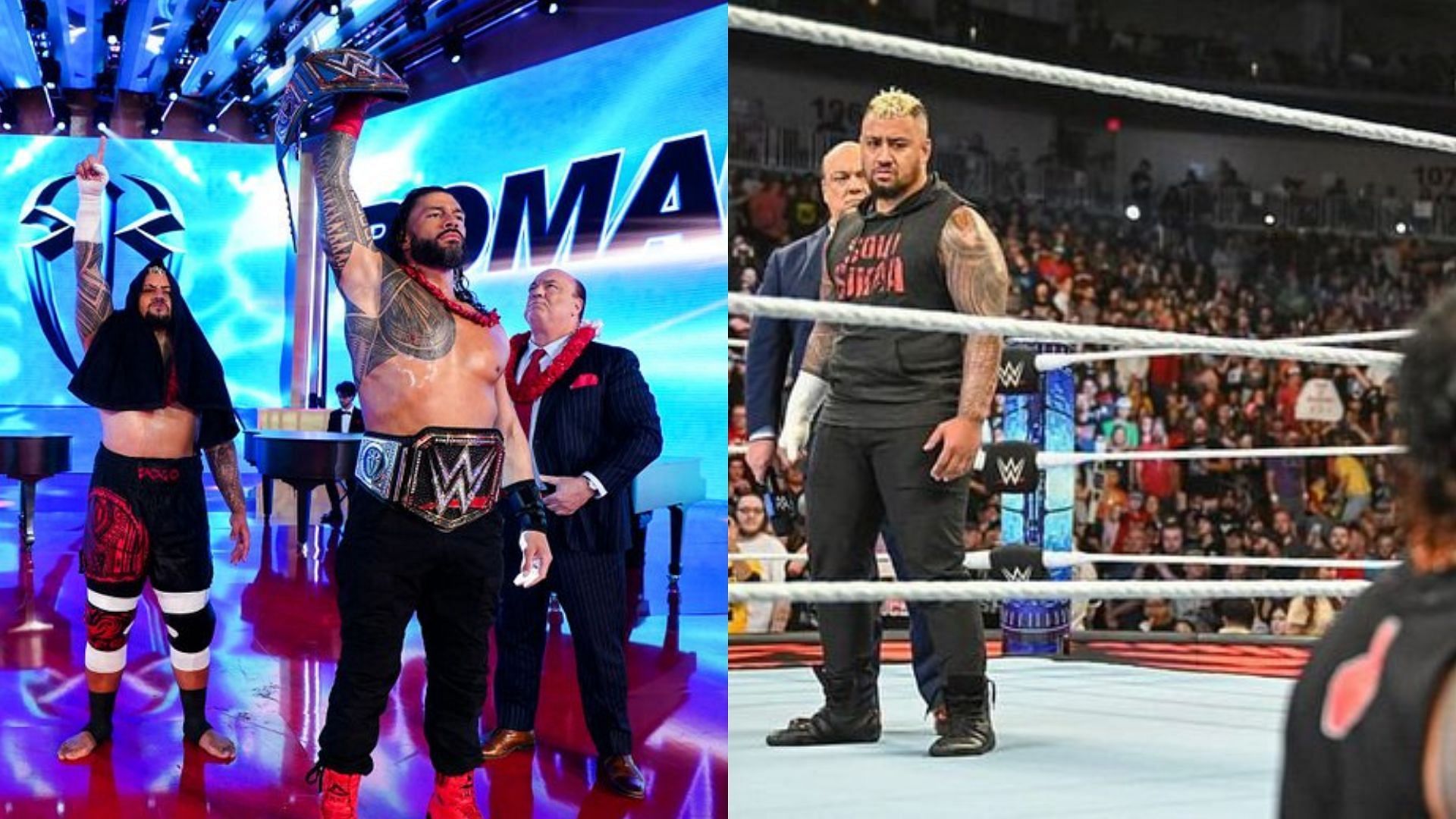 Solo Sikoa reacted to Jey Uso