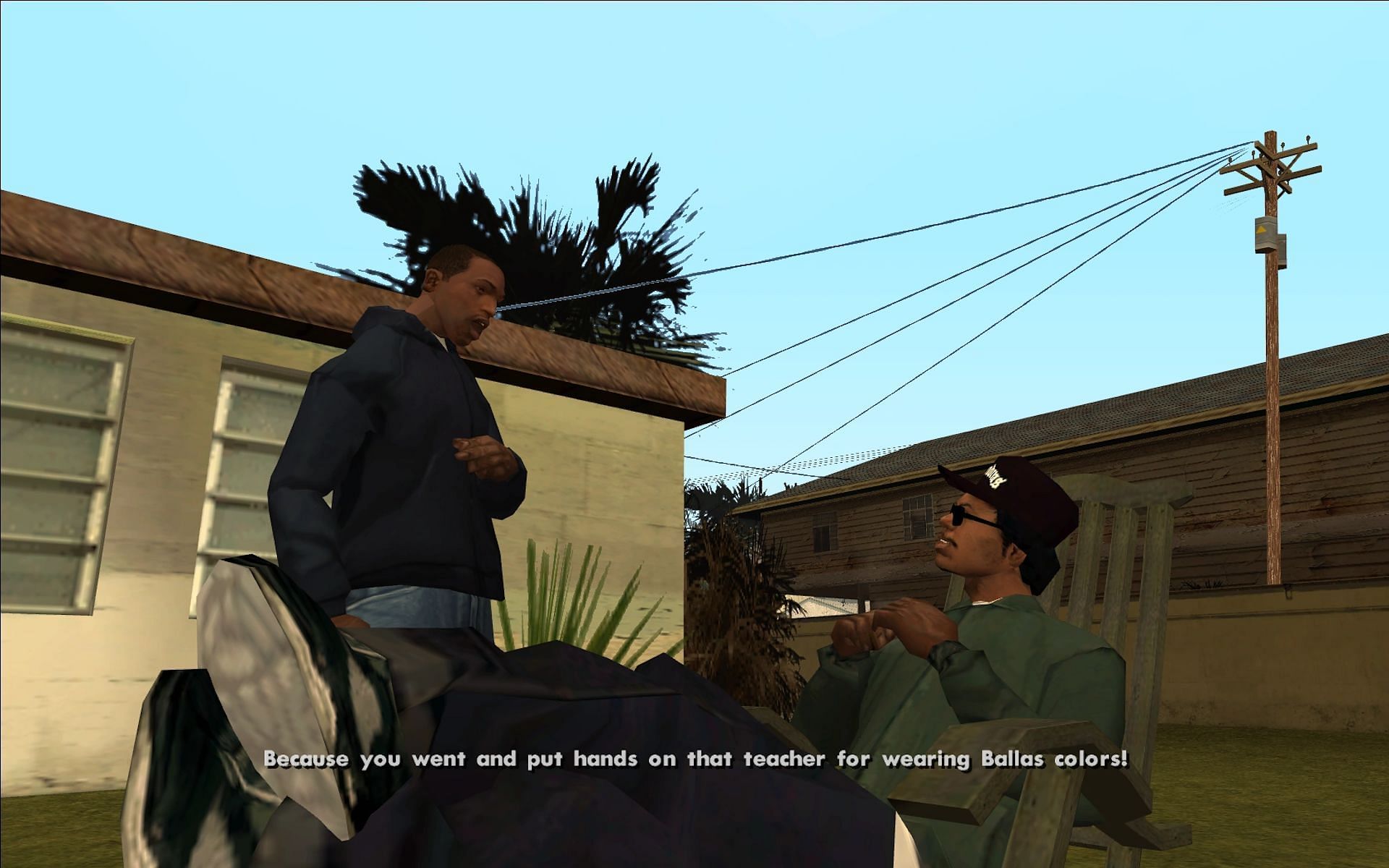 He was loyal to Grove Street at one point (image via Rockstar Games)