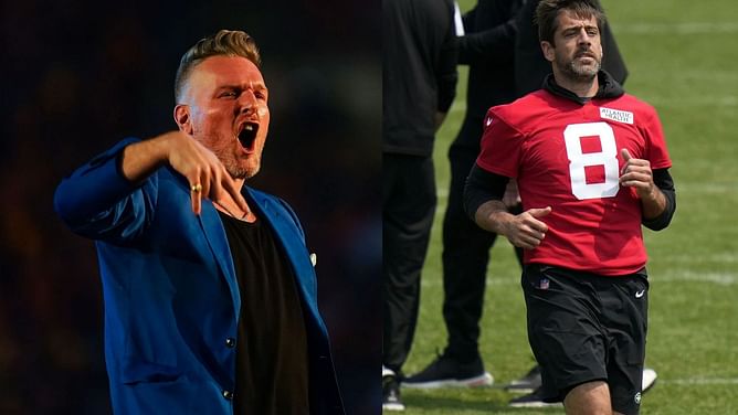 Pat McAfee endorses Aaron Rodgers' Jets Hard Knocks appearance to create captivating storylines for New York media