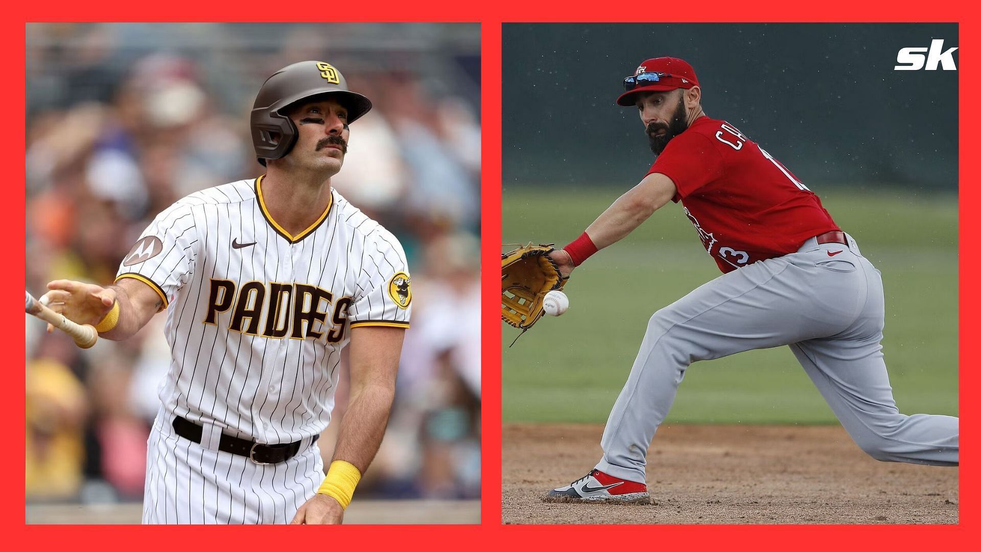 Which San Diego Padres players have also played for St. Louis Cardinals?