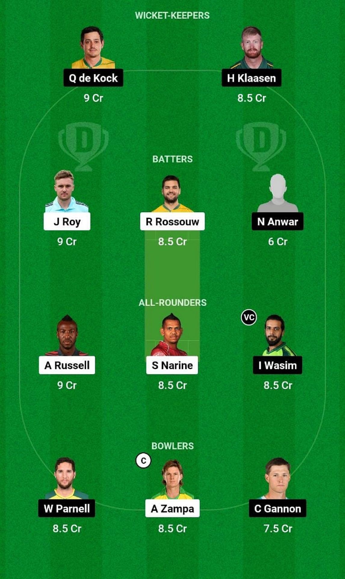 LAKR vs SEO Dream11 Fantasy Tip - Grand League