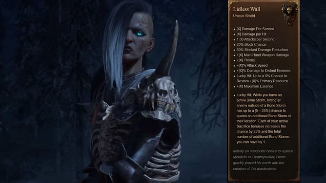 Diablo 4 Lidless Wall: How to get, Unique effects, Affixes, and more