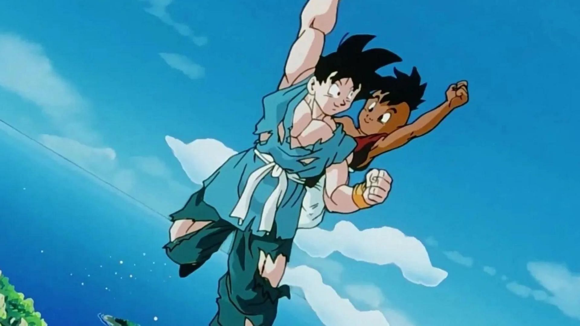 Goku and Uub as seen in DBZ (Image via Toei Animation)