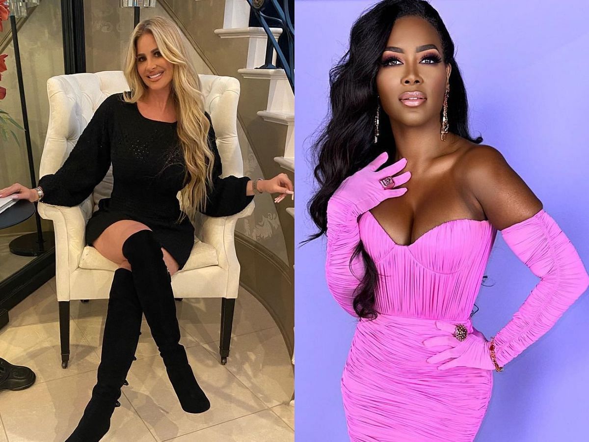 Kim Zolciak and Kenya Moore