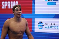 "I transferred to USA in September last year”: 800m freestyle champion Ahmed Hafnaoui moved from Tunisia to excel at 2023 World Aquatics Championship