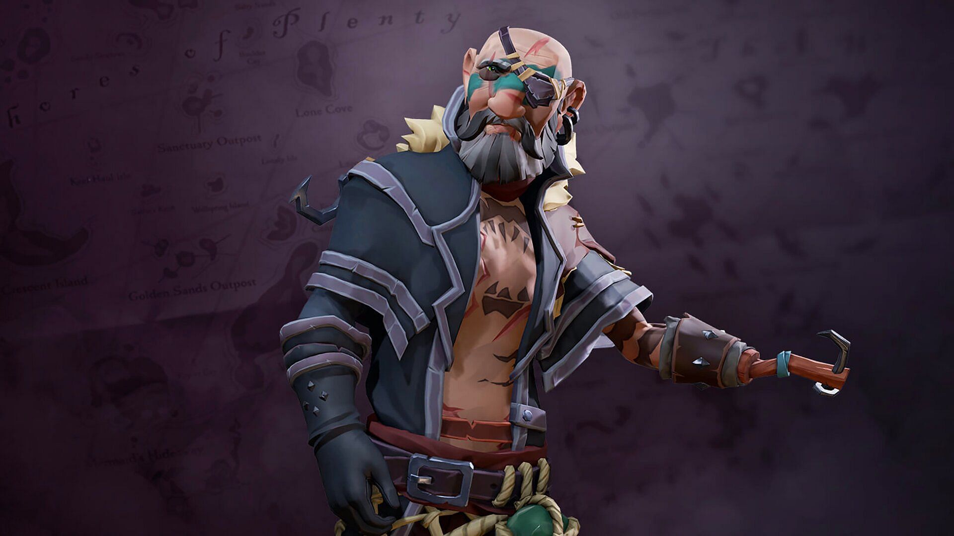 Merrick can be found in his ghost form (Image via Sea of Thieves)