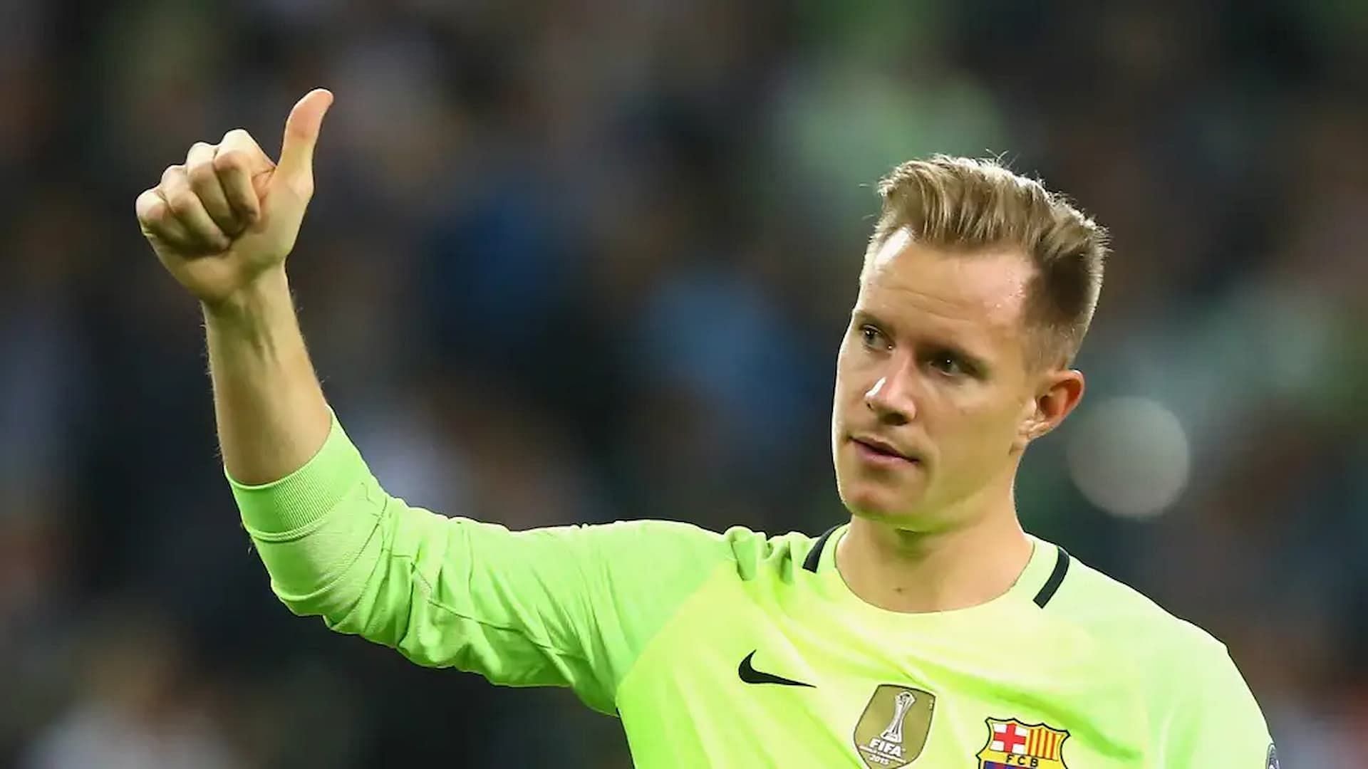 Marc-Andre ter Stegen at Barcelona (Image via Getty)