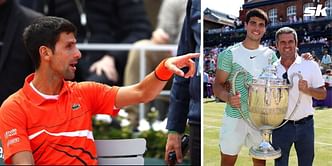 "Carlos Alcaraz, you & your team are a bunch of cheaters" - Tennis fans furious after Spaniard's dad allegedly films Djokovic's Wimbledon training
