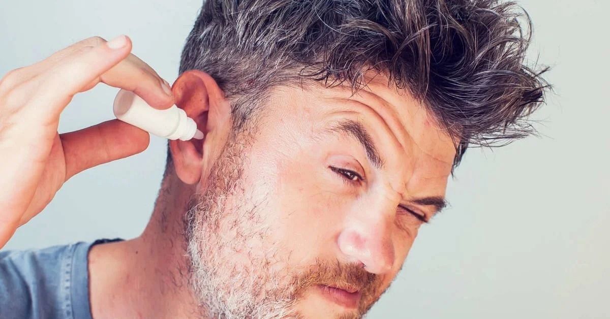 Hydrogen peroxide for ear wax removal (Image via Getty Images)