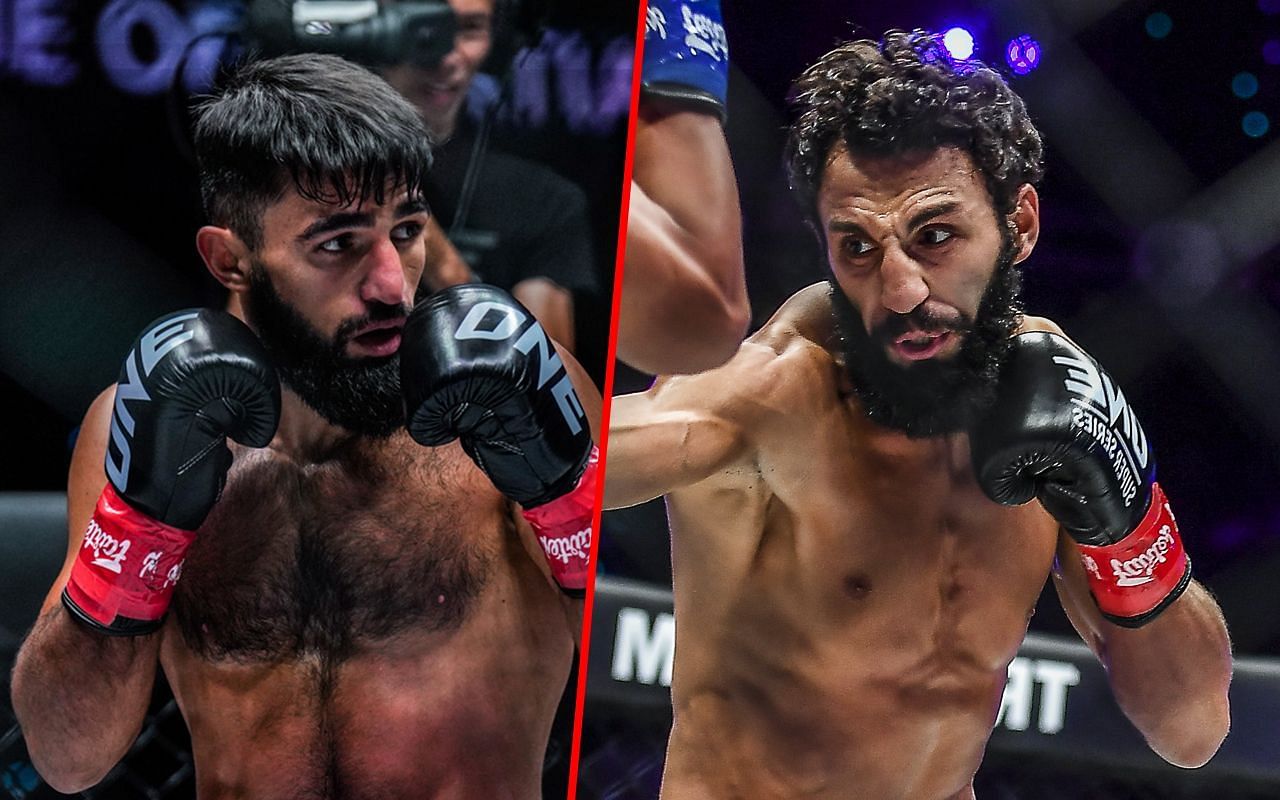 Marat Grigorian (L) / Chingiz Allazov (R) -- Photo by ONE Championship